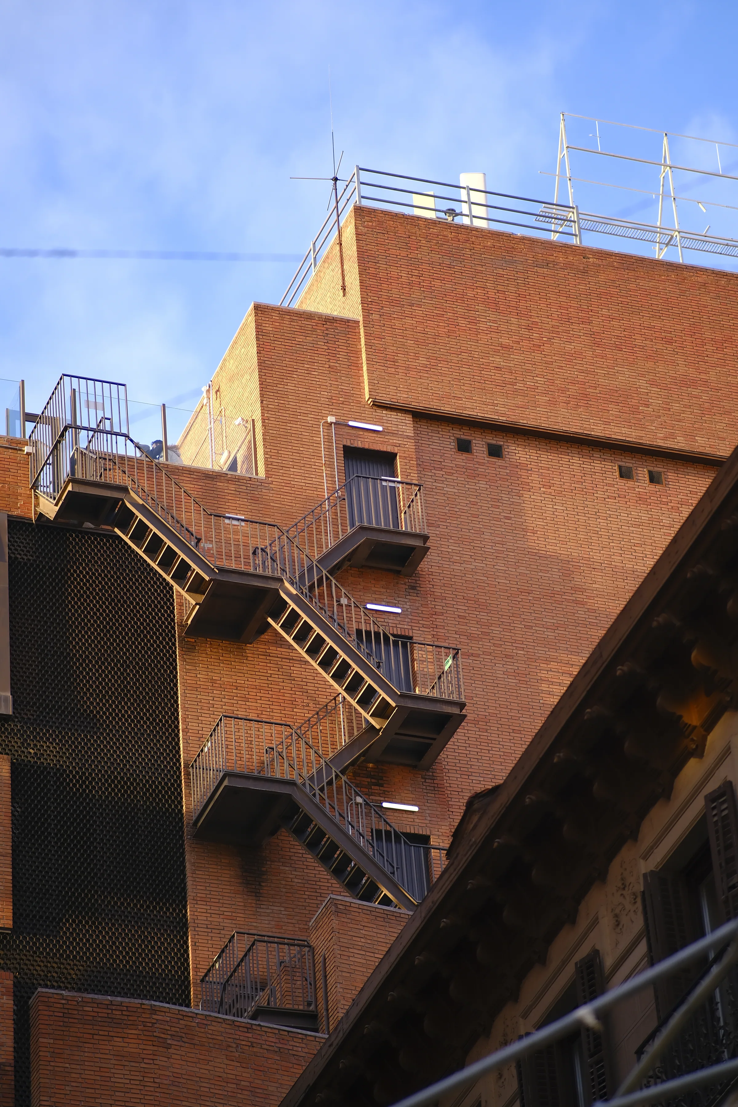 Escalera de emergencia