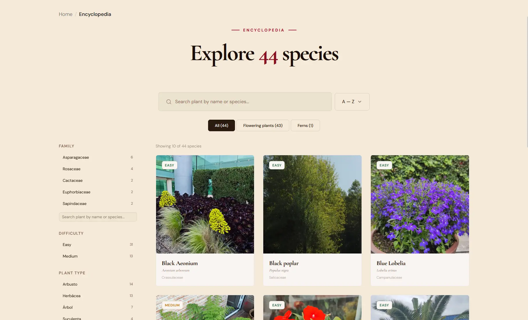 Explorar enciclopedia — pública, paginada, bilingüe